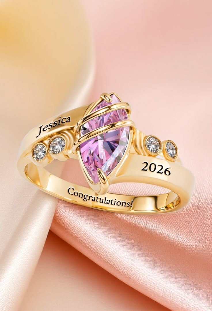 Graduacion- Anillos de Oro para Dama