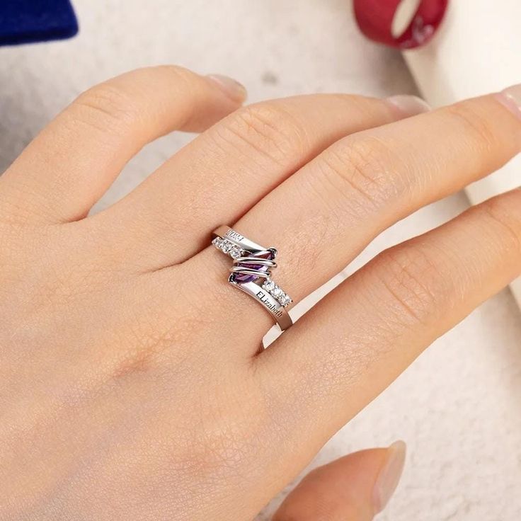 Graduacion- Anillos de Plata para Dama