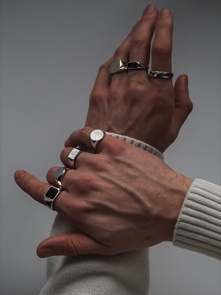 Anillos de Plata para Caballero